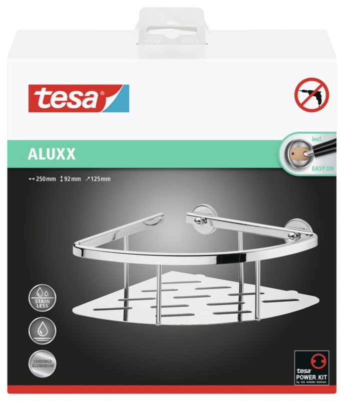 Hjørnekurv Tesa Aluxx krom