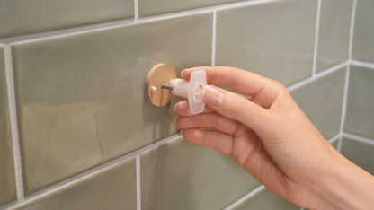 Tesa Aluxx enkelt kurv i mat-sort anodiseret aluminium