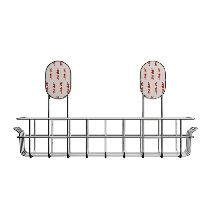 Brusekurv Cavally 33,5x13,2x17,6 cm Krom | 5063022507327