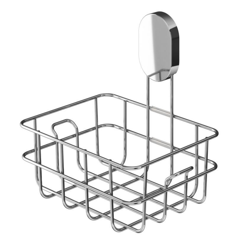 Brusekurv Cavally 17,9x13,2x17,6 cm Krom | 5063022507464