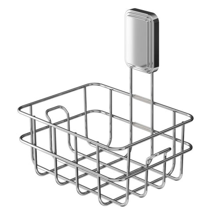 Brusekurv Lille Rustfrit Stål 17,9x13,2x17,6 cm Krom
