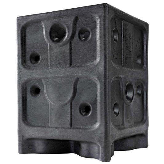 Skruemonteret anker 4iQ Group stolpefod PSK 141x141x210 mm 1 stk.