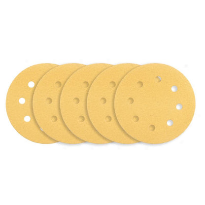 Slibeskive med velcro GRAPHITE 180 mm korn K80 5 stk.