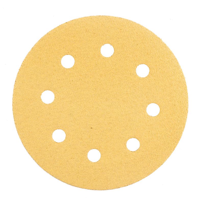 Slibeskive med velcro GRAPHITE 180 mm korn K80 5 stk.