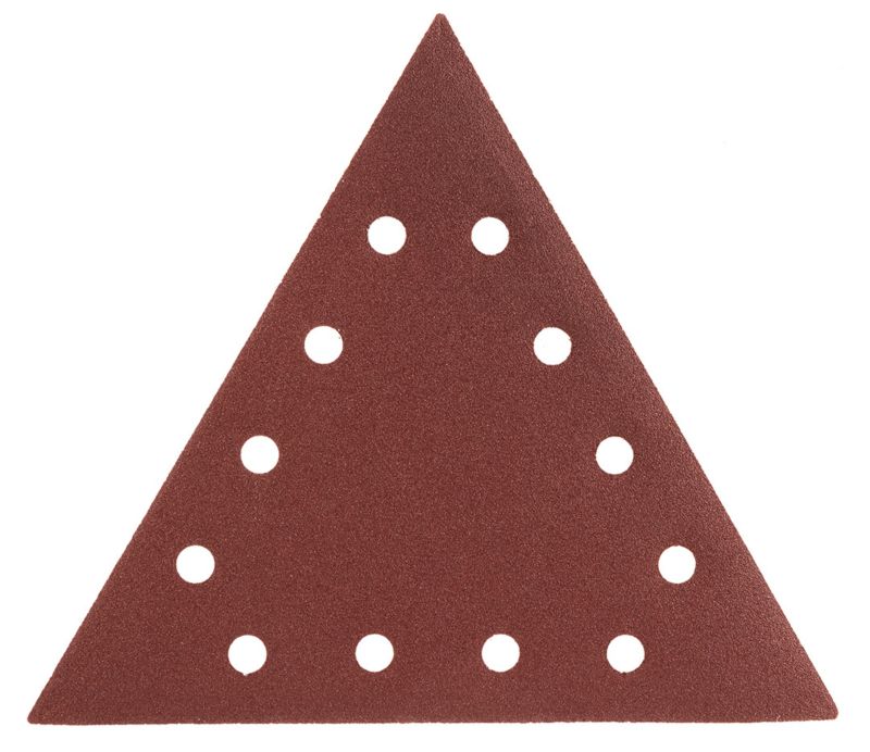 Slipskive med velcro GRAPHITE 284 x 284 x 284 mm kornstørrelse K80, 5 stk.