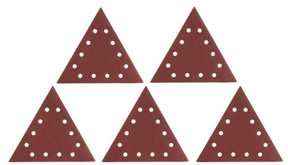 Slipskive med velcro GRAPHITE 284 x 284 x 284 mm kornstørrelse K80, 5 stk.