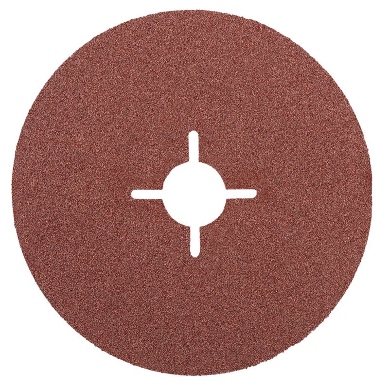 Fiberslibeskiver GRAPHITE 125 mm korn 60, 1 sæt