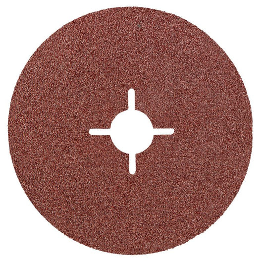 Fiberslibeskiver GRAPHITE 125 mm korn 80, 1 sæt