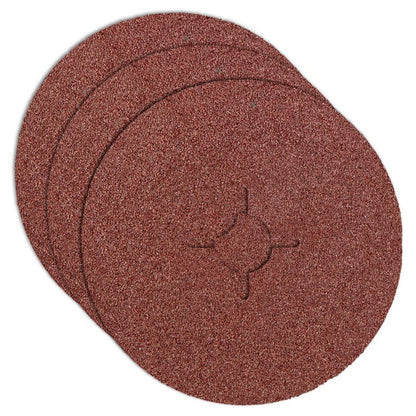 Fiberslibeskiver GRAPHITE 125 mm korn 80, 1 sæt