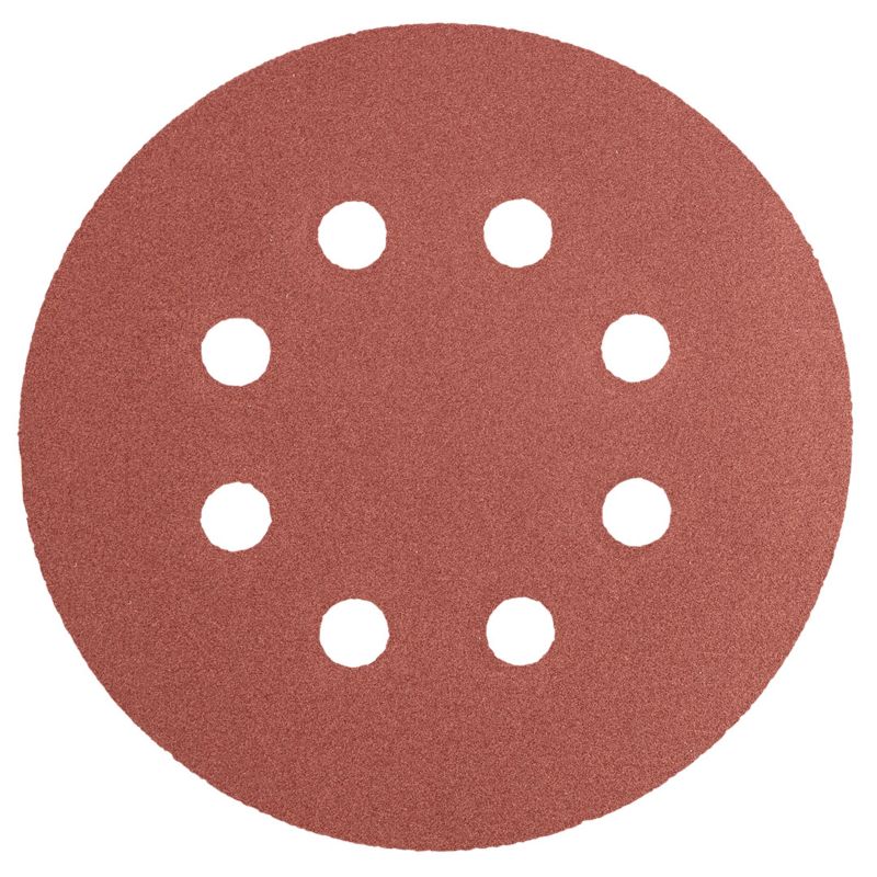 Slibeskiver GRAPHITE 125 mm kornstørrelse K240, 1 sæt