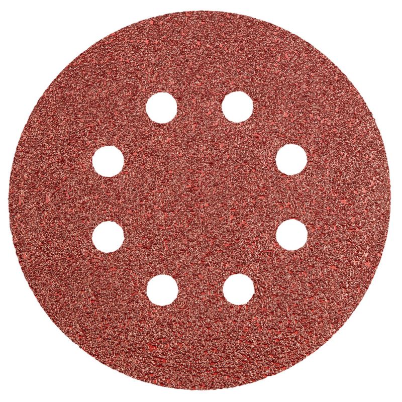 GRAPHITE slibeskiver 125 mm korn K40, 1 sæt