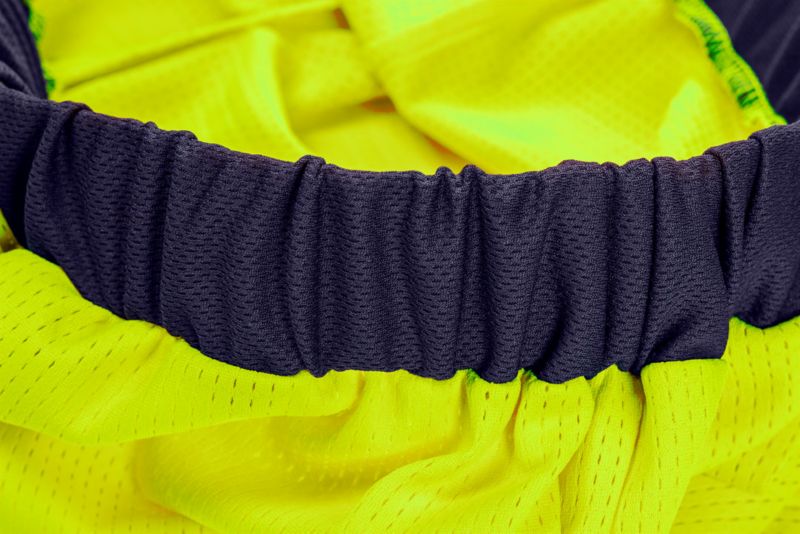 Unisex korte NEO TOOLS S advarselsshorts med høj synlighed, 1 stk.