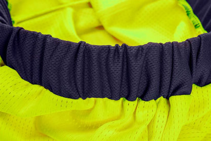 Unisex korte NEO TOOLS S advarselsshorts med høj synlighed, 1 stk.