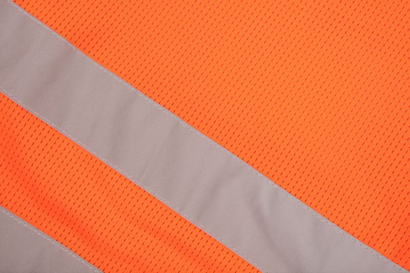 NEO TOOLS S unisex korte advarsels-shorts med høj synlighed, 1 stk.