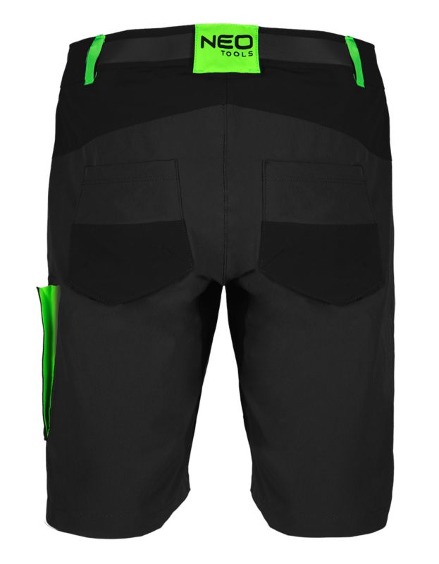 Unisex korte arbejdsshorts NEO TOOLS XL PREMIUM, sort, 1 stk.