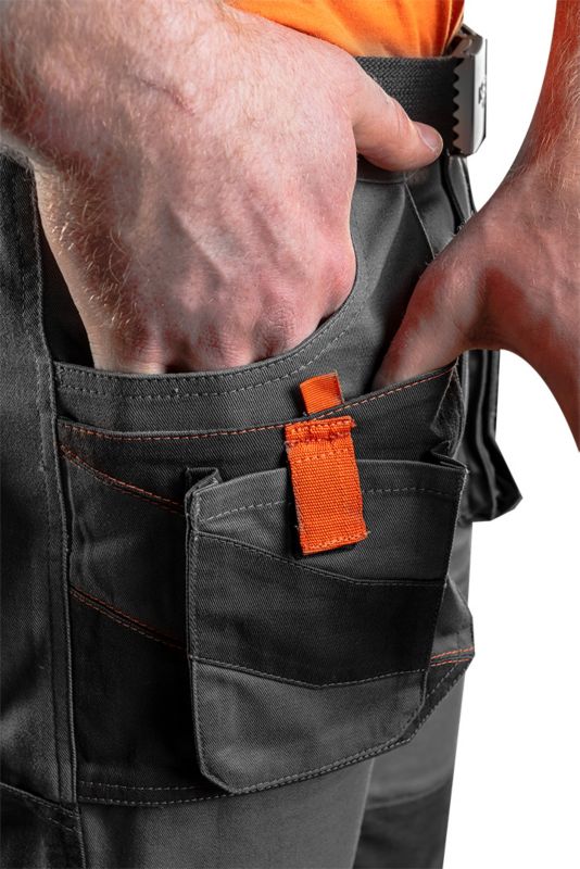 NEO TOOLS unisex korte bukser XS Cotton Slim, 1 stk.