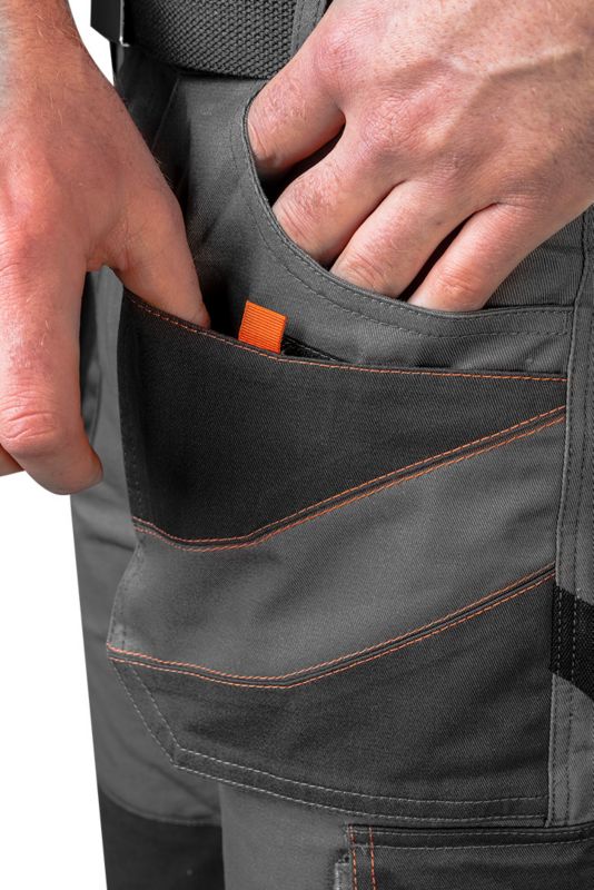 NEO TOOLS unisex korte bukser XS Cotton Slim, 1 stk.