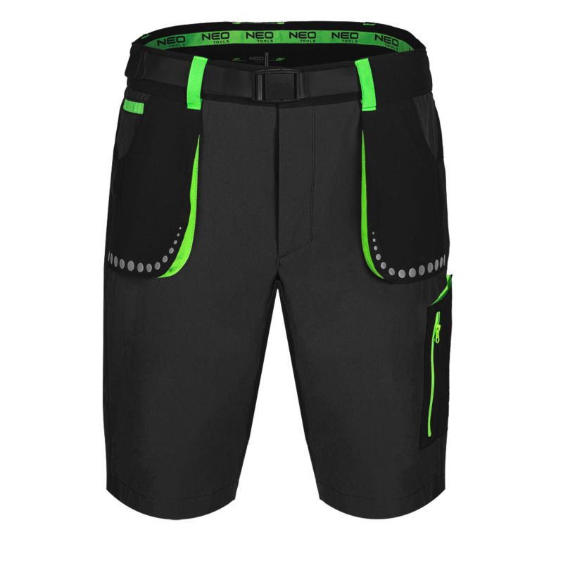 Korte unisex-bukser NEO TOOLS XS PREMIUM, sorte, 1 stk.