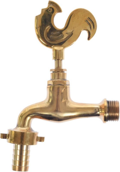 Dekorativ haner med hanefigur 1/2" og 3/4"