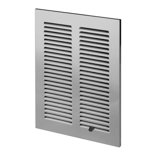 Dekorativ metalrist 14 x 21 cm med inox-lamel