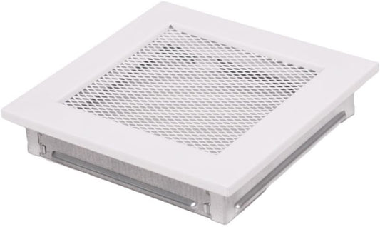 Hvid kaminrist 17 x 17 cm