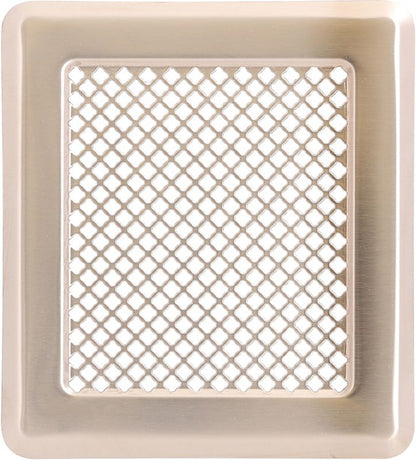 Pejserist K2-CM-CH 17,5x19,5 cm Børstet Kromnikkel