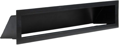 Kaminrist Aero 58x9 cm Sort