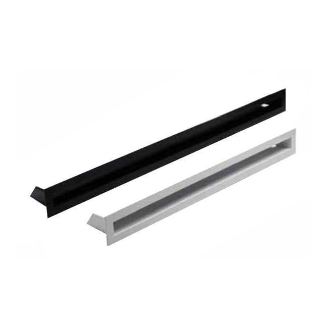 NORDflam Aero sort kaminrist 6 x 38 cm