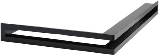 NORDflam Aero sort pejseventilationsrist 380 x 580 x 60 mm