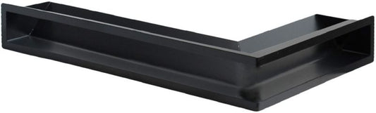 NORDflam Aero sort kaminrist 380 x 580 x 90 mm