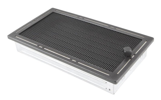 Parkanex Trend pejseventilrist 16 x 32 cm grafit med glimmer