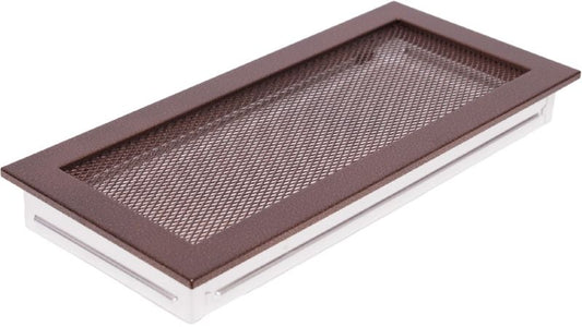 Kaminrist i antik kobber 17 x 37 cm