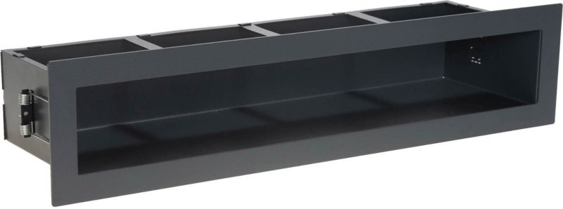 V-open pejseventil 450 x 100 mm i grafit