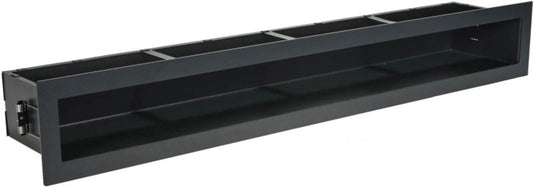 V-open pejseventil 700 x 100 mm i grafit