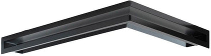 Pejsegitter Aero Højre 38x58x6 cm Sort