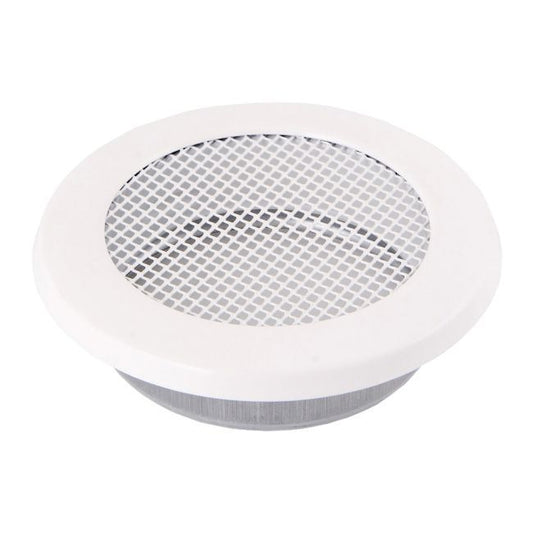 Rund ventilationsrist Parkanex 160 mm hvid