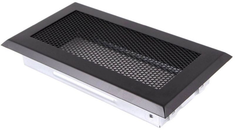 Pejsegitter 10x20 cm Sort Mat