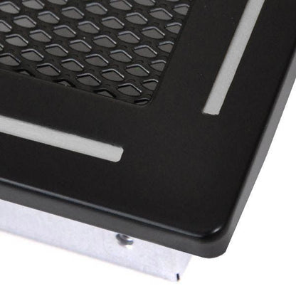 Parkanex Trend brændegrill med jalousi 16/32 cm mat-sort