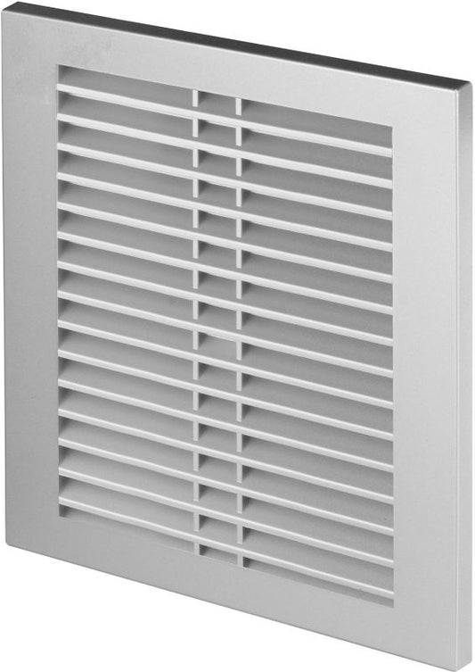Velite ventilationsrist 14 x 21 cm Ø 125 mm satin
