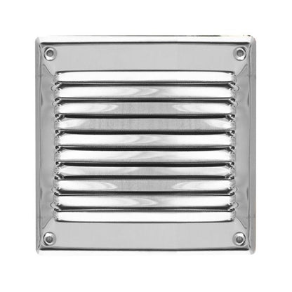 Ventilationsrist Vents 175 x 175 mm krom
