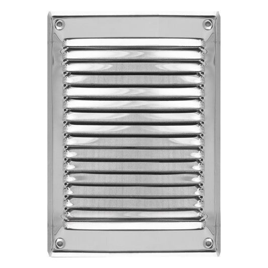 Ventilationsrist Vents 175 x 250 mm krom