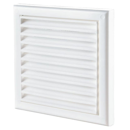 Vents ventilationsrist 187 x 187 mm hvid