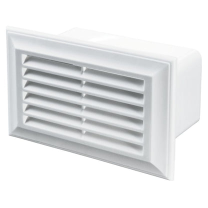 Vents ventilationsrist 60 x 120 mm hvid