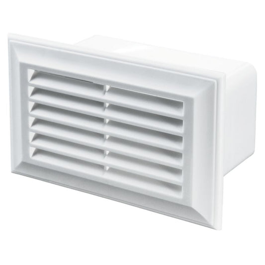 Vents ventilationsrist 60 x 120 mm hvid