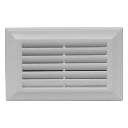 Vents ventilationsrist 60 x 120 mm hvid