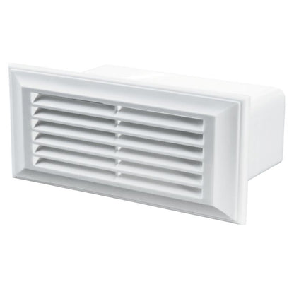 Vents ventilationsrist 60 x 204 mm hvid