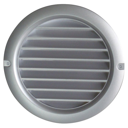 Ventilationsrist Vents Ø 125 mm sølv
