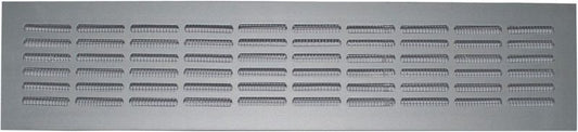 Ventilationsrist med net Vents 474 x 80/10-4 aluminium