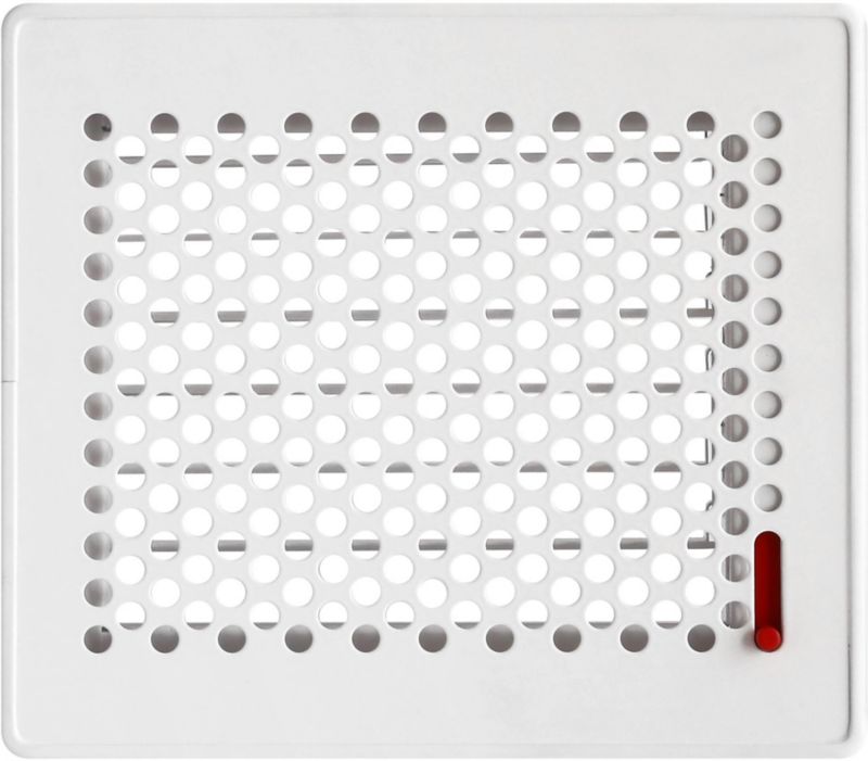 Darco Trend KRVTZ ventilationsrist med jalousi 190 x 170 mm hvid