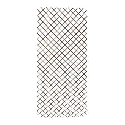 Udvidelig pileflet-gitter 180 x 90 cm